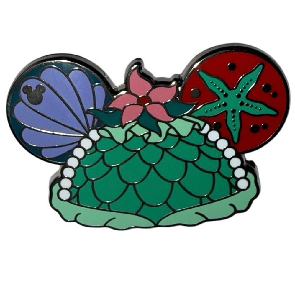 Disney Little Mermaid Ariel Ear Hats Hidden Disney 2024 pin